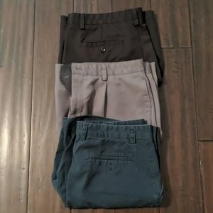 (3) Van Heusen men's shorts sz 34